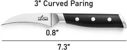 Forged German Stainless Steel Santoku Knife ,7 inch