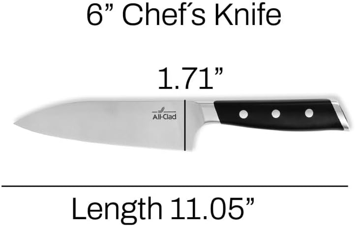 Forged German Stainless Steel Santoku Knife ,7 inch