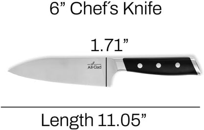 Forged German Stainless Steel Santoku Knife ,7 inch