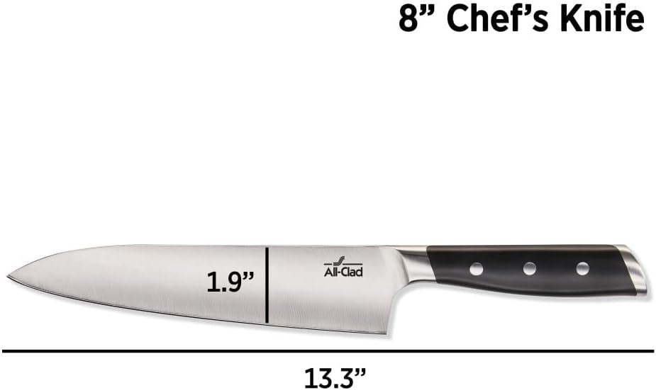 Forged German Stainless Steel Santoku Knife ,7 inch
