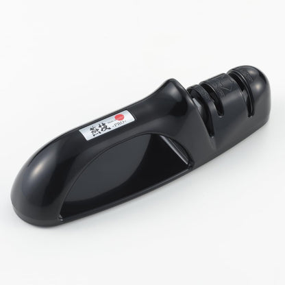 Kitchen Knife Sharpener [ Made in Japan ] 3-in-1 Design for Single Bevel, Double Bevel, and Scissors