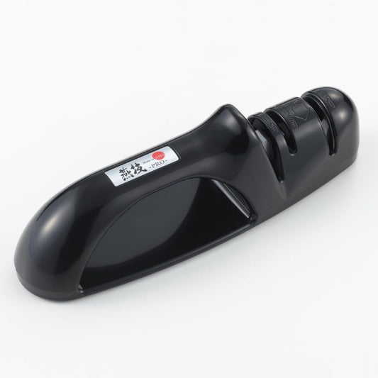 Kitchen Knife Sharpener [ Made in Japan ] 3-in-1 Design for Single Bevel, Double Bevel, and Scissors