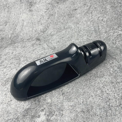 Kitchen Knife Sharpener [ Made in Japan ] 3-in-1 Design for Single Bevel, Double Bevel, and Scissors