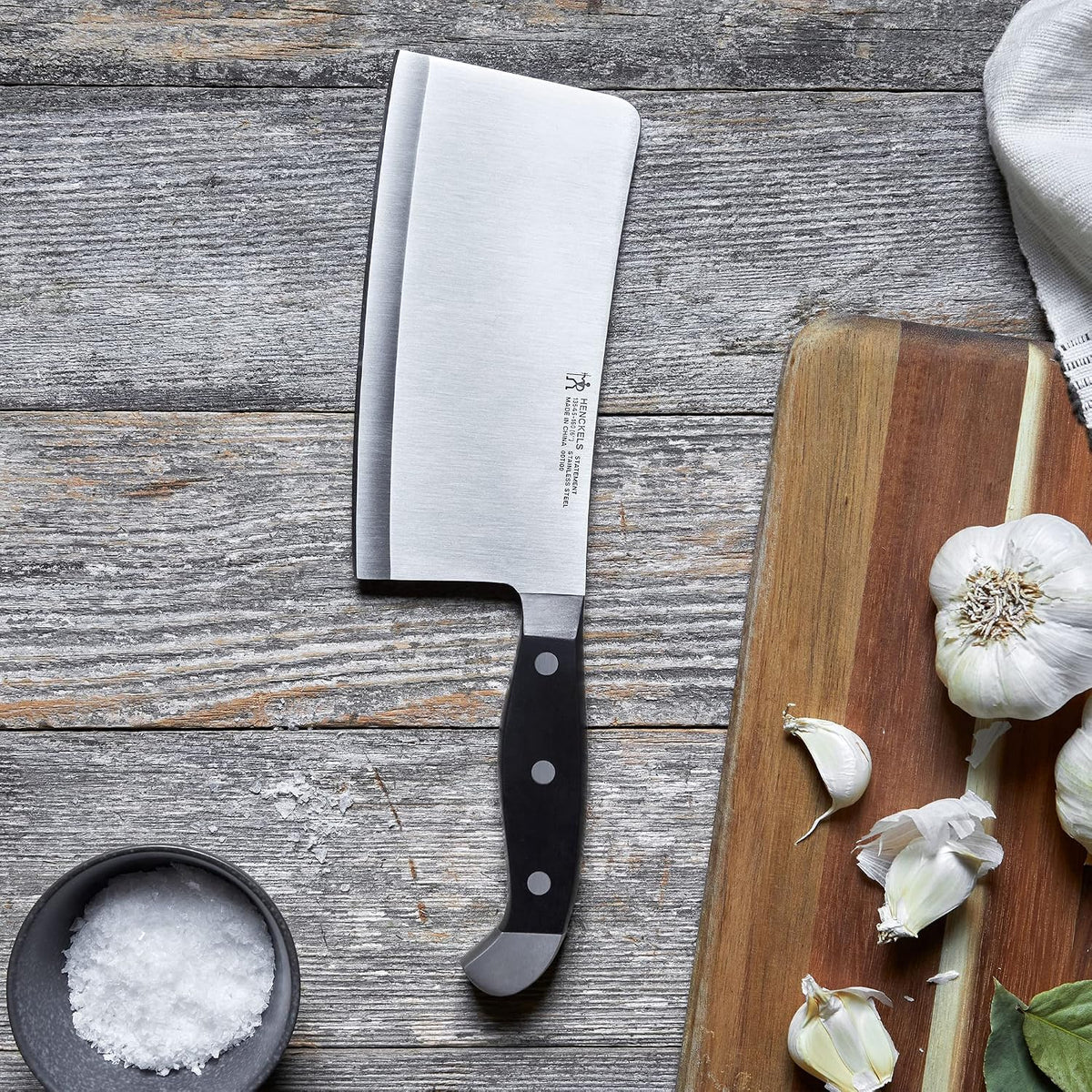Classic Razor-Sharp 6-inch Meat Cleaver Knife, German Engineered Informed by 100+ Years of Mastery