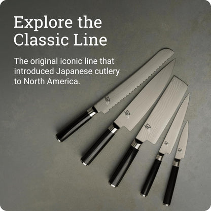 Classic Blonde 6.5" Master Utility Knife | Handcrafted Japanese Knife, Precision and Sharpness, VG-MAX Core, Damascus Stainless Steel Cladding, Pakkawood Handle