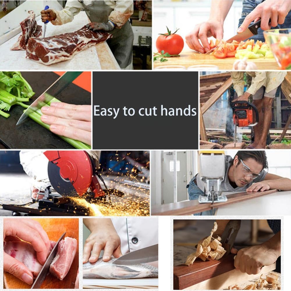 Stainless Steel Chainmail Gloves, Cutting Resistant Butchers Gloves, 304 Stainless Steel Wire, Metal Mesh, Kitchen