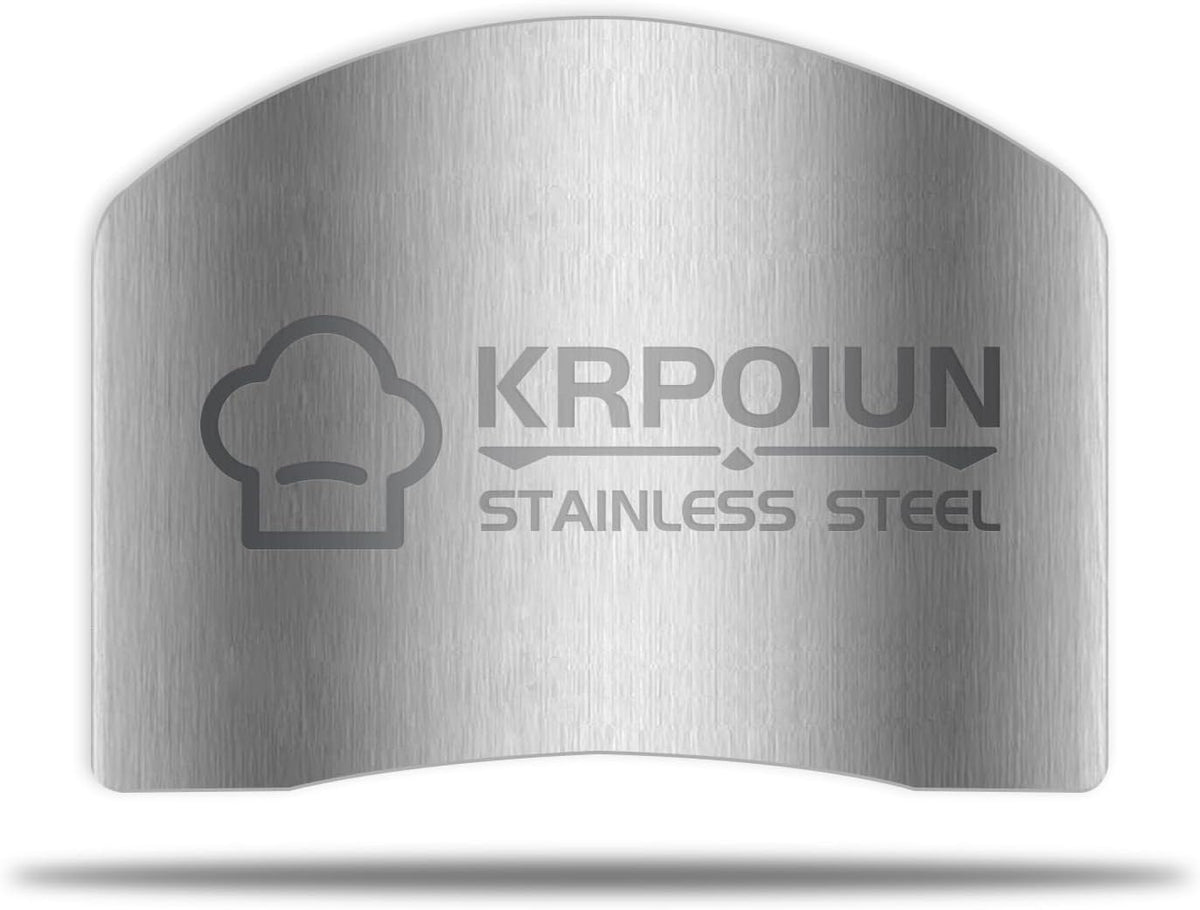 304Stainless Steel Finger Guards, New Finger Hand Protector for Cutting Food, 3 Packs, when Cutting, Slicing, Dicing, Chopping Vegatables, Kitchen Tool Knife Shields Guards Avoid Hurting