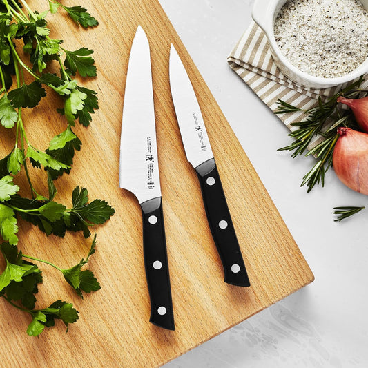 Dynamic Razor-Sharp 2-pc Compact Chef Knife Set, German Engineered Informed by 100+ Years of Mastery