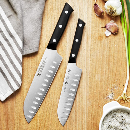 Dynamic Razor-Sharp 2-pc Compact Chef Knife Set, German Engineered Informed by 100+ Years of Mastery