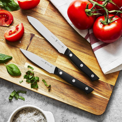 Dynamic Razor-Sharp 2-pc Compact Chef Knife Set, German Engineered Informed by 100+ Years of Mastery