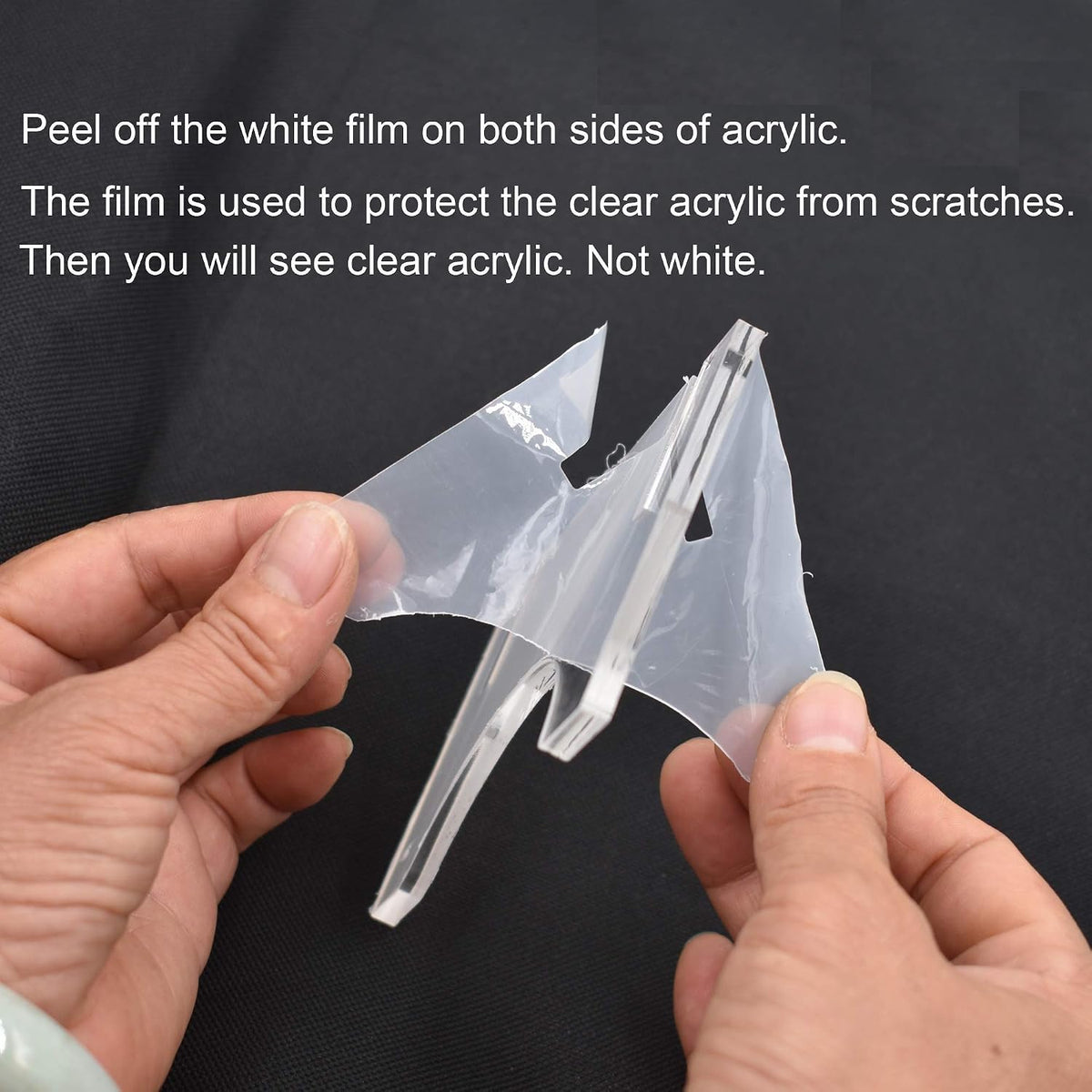 Clear Light saber Wall Mount Wall Rack Wall Holder - Hardware Included.