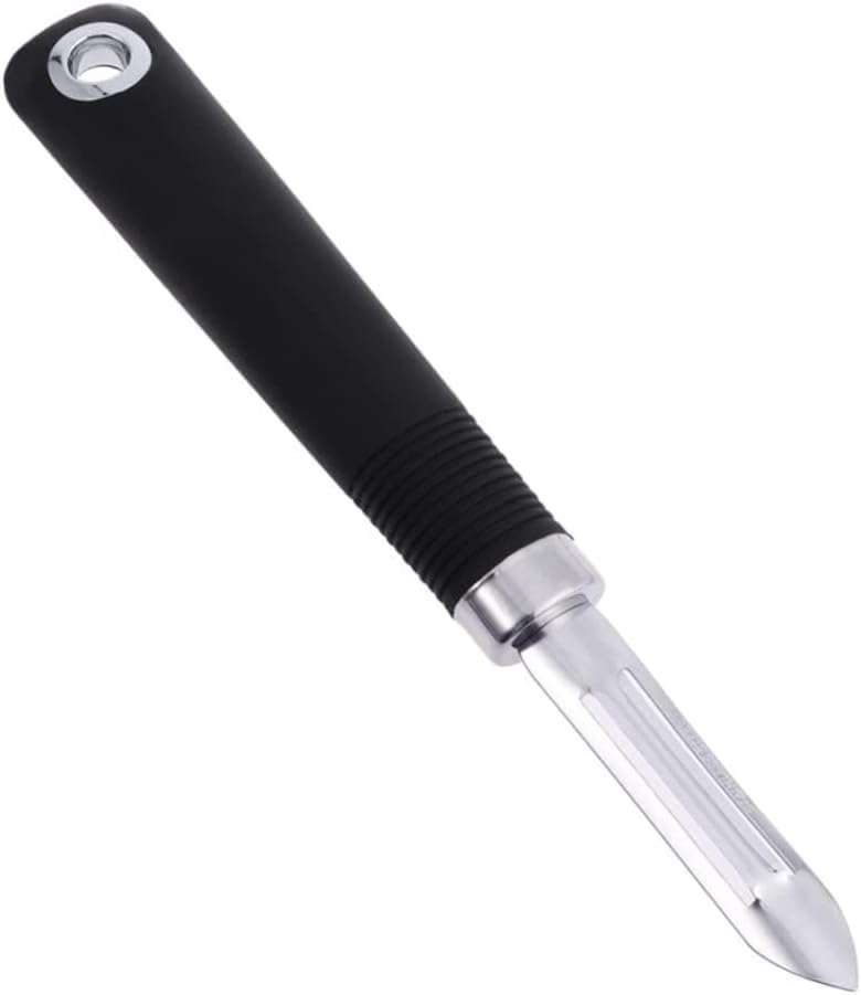Multifunctional Stainless Steel Vegetable Peeler – Non-Swivel Fruit & Potato Peeler for Carrots, Cucumbers, Pears – Ergonomic Kitchen Tool with Dual-Edge Blade