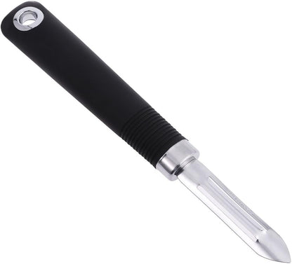 Multifunctional Stainless Steel Vegetable Peeler – Non-Swivel Fruit & Potato Peeler for Carrots, Cucumbers, Pears – Ergonomic Kitchen Tool with Dual-Edge Blade