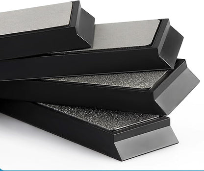 12 Pcs Diamond Sharpening Stone with Anti-Slip Base,Diamond Sharpener, Kitchen Knife Grinding