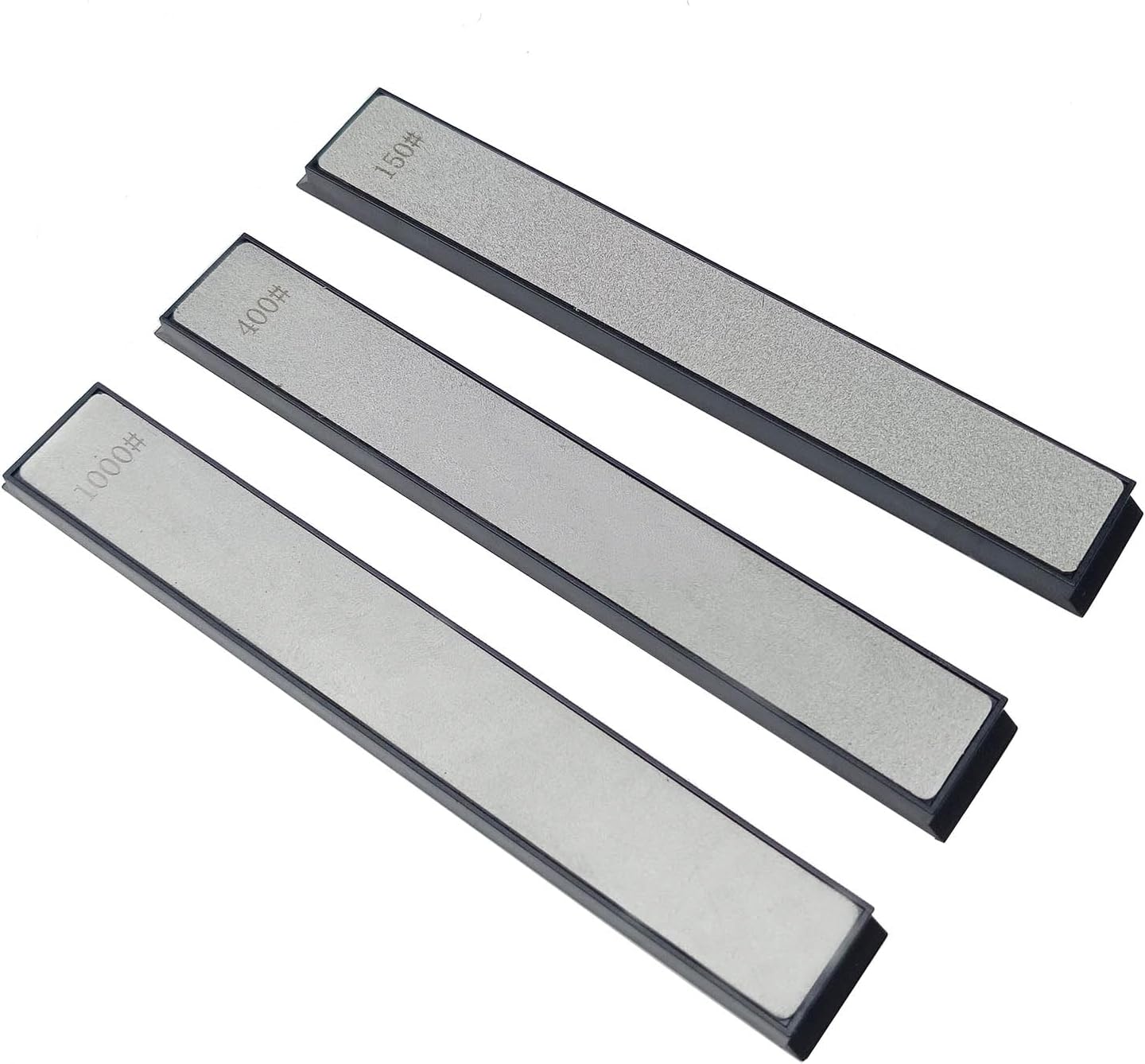 12 Pcs Diamond Sharpening Stone with Anti-Slip Base,Diamond Sharpener, Kitchen Knife Grinding
