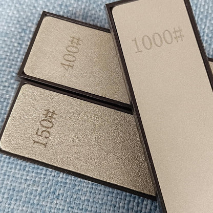12 Pcs Diamond Sharpening Stone with Anti-Slip Base,Diamond Sharpener, Kitchen Knife Grinding