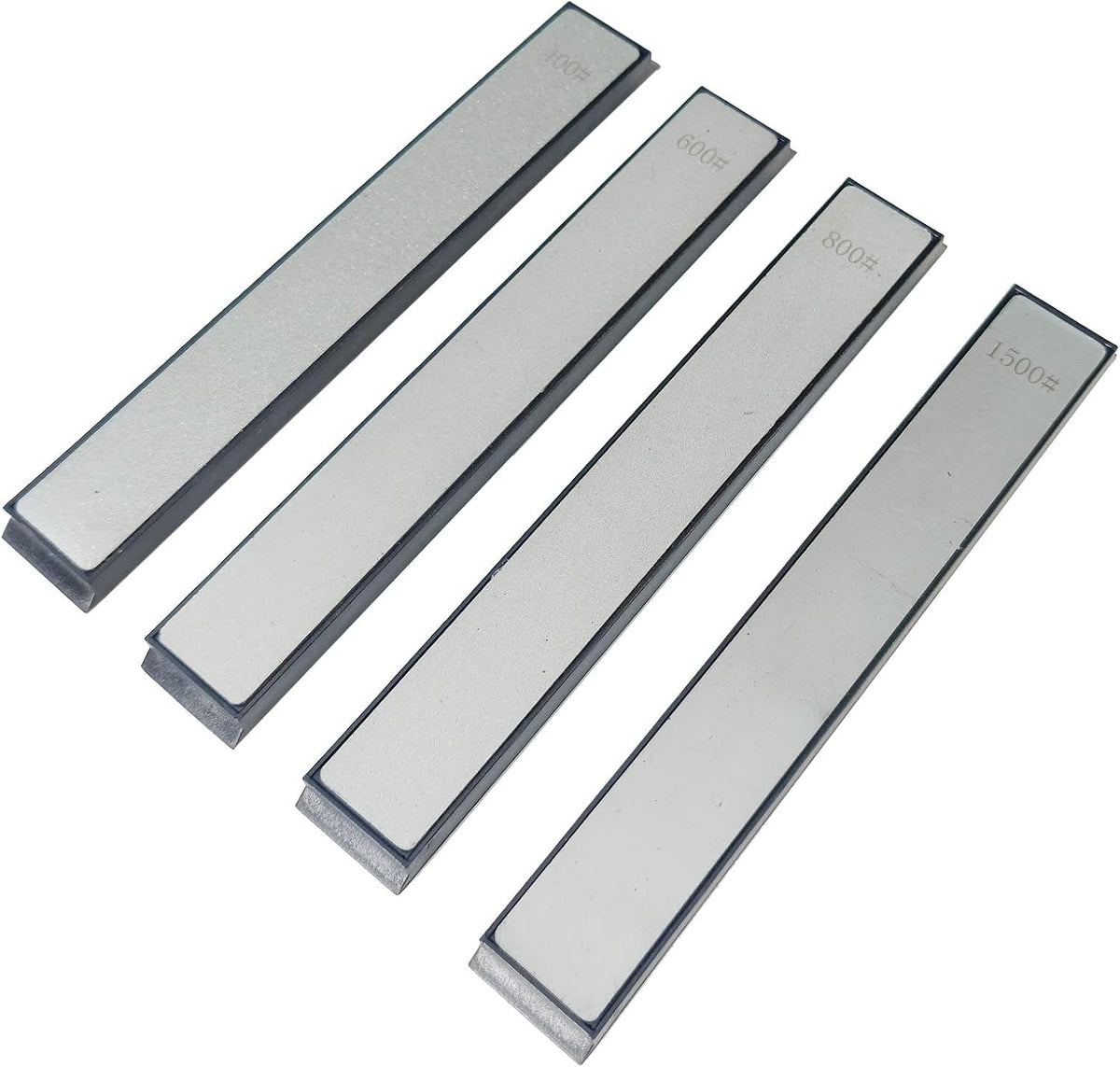12 Pcs Diamond Sharpening Stone with Anti-Slip Base,Diamond Sharpener, Kitchen Knife Grinding