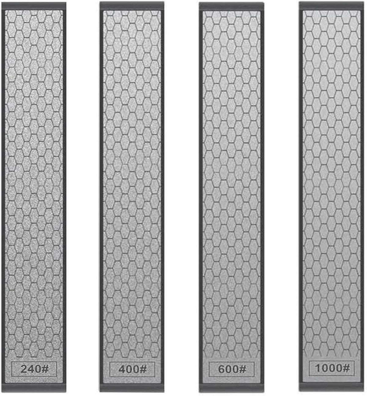 12 Pcs Diamond Sharpening Stone with Anti-Slip Base,Diamond Sharpener, Kitchen Knife Grinding