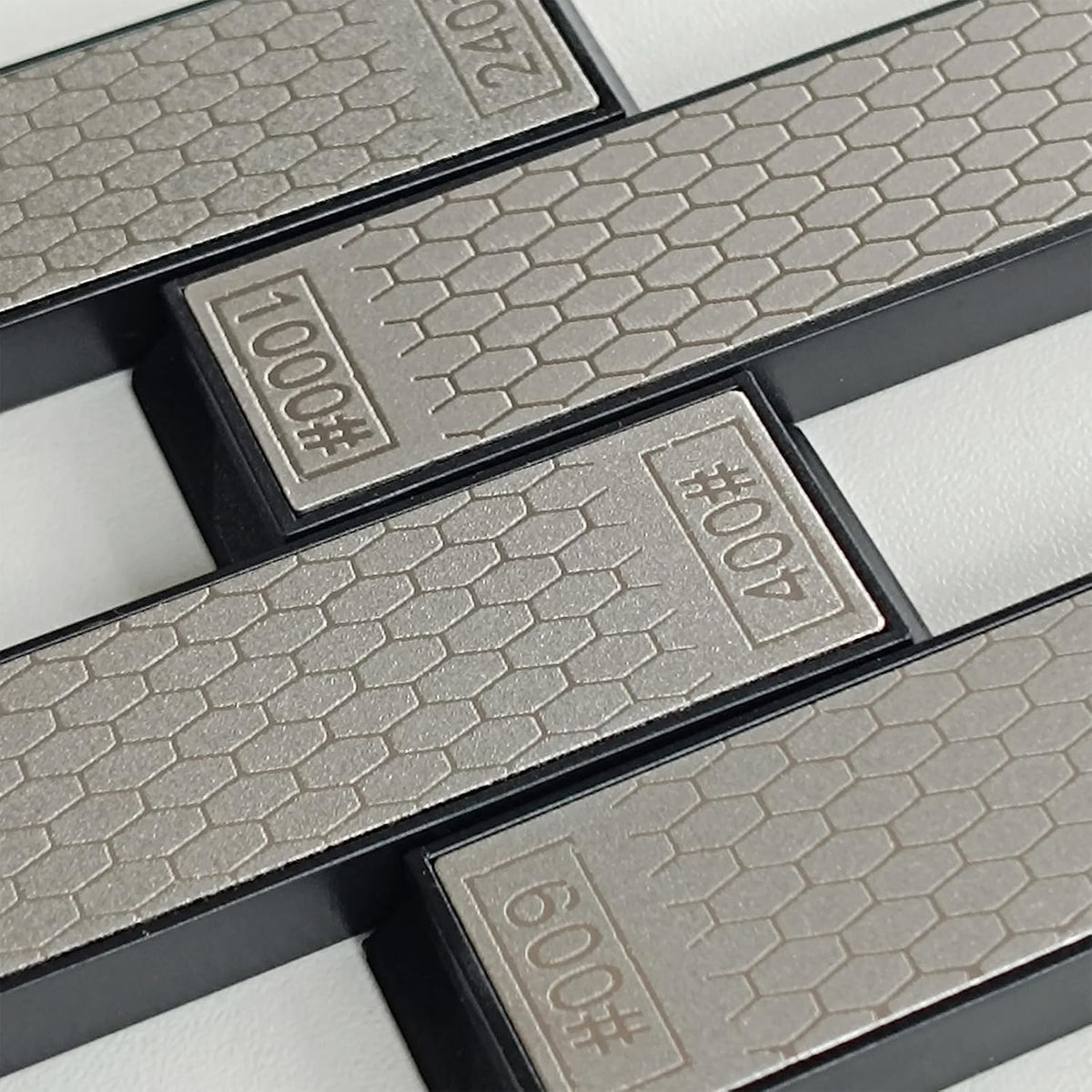 12 Pcs Diamond Sharpening Stone with Anti-Slip Base,Diamond Sharpener, Kitchen Knife Grinding