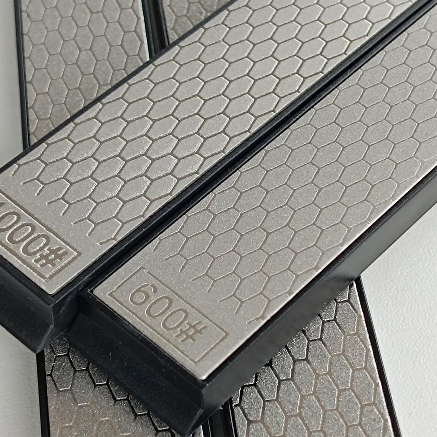 12 Pcs Diamond Sharpening Stone with Anti-Slip Base,Diamond Sharpener, Kitchen Knife Grinding