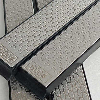 12 Pcs Diamond Sharpening Stone with Anti-Slip Base,Diamond Sharpener, Kitchen Knife Grinding