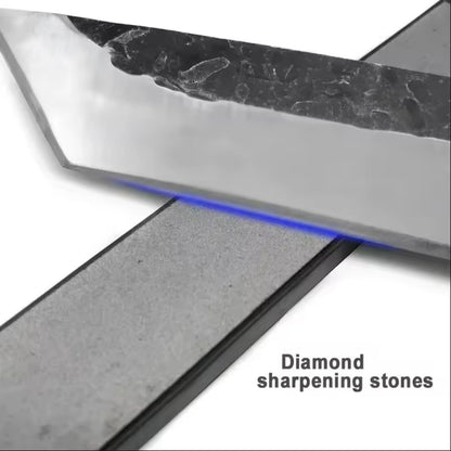12 Pcs Diamond Sharpening Stone with Anti-Slip Base,Diamond Sharpener, Kitchen Knife Grinding