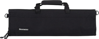 Preservation 8-Pocket Knife Luggage, Black - 8 Elasticized, Reinforced Pockets for Culinary Tools - Holds Up to 18” Knife - Made From 100% Recycled Water Bottles