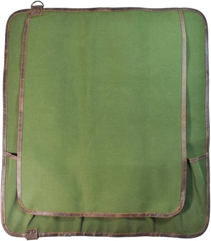 Chef's Knife Roll Bag (8 Pockets), Portable Knife Organizer, Cooking Accessories, Travel Bag, Full Grain Leather, Handmade