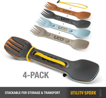 Utility Spork 3-in-1 Combo Spoon-Fork-Knife Camping Utensil