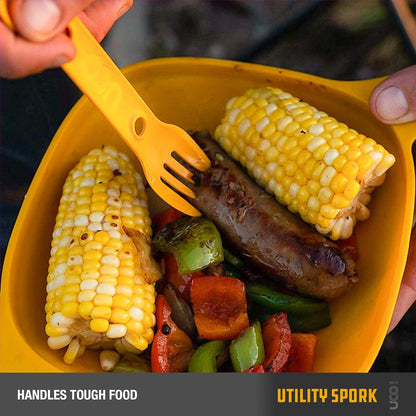 Utility Spork 3-in-1 Combo Spoon-Fork-Knife Camping Utensil
