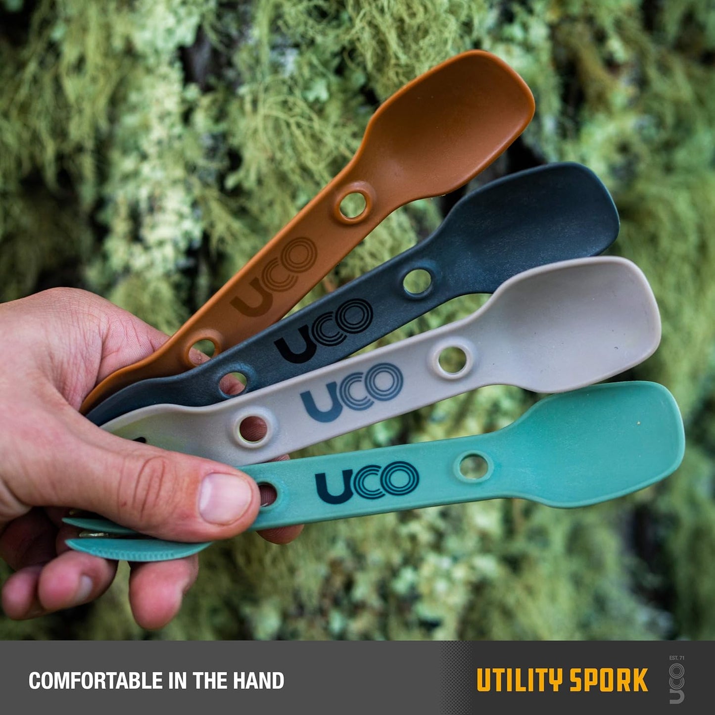 Utility Spork 3-in-1 Combo Spoon-Fork-Knife Camping Utensil