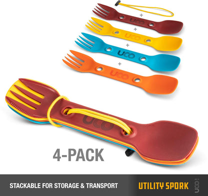 Utility Spork 3-in-1 Combo Spoon-Fork-Knife Camping Utensil