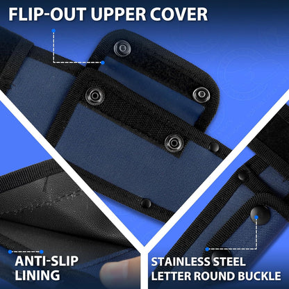 Universal Knife Sheath, Black, 12x2.5 inch