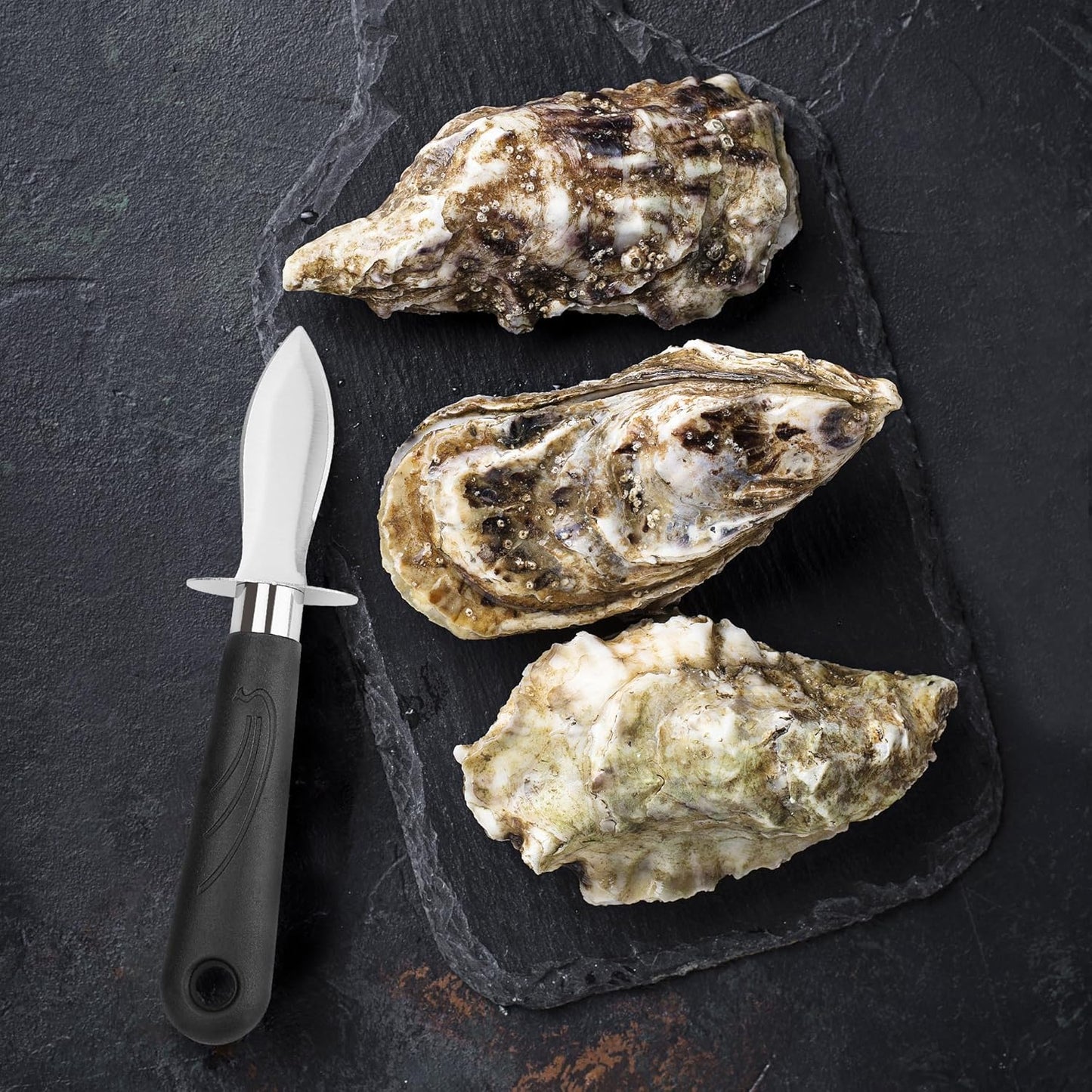 Oyster Shucker Set - 2 Oysters Shucking Knives and Cut Resistant Gloves- Seafood Opener Kit Tools for Oysters, Clam, Shellfish, Crab, Kitchen Tools, Premium Kitchen Knife Tools Gift