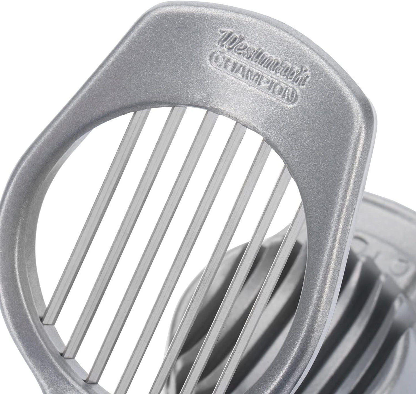 Mushroom & Egg Slicer – Heavy-Duty Aluminum Cutter with 7 Stainless Steel Blades for Even Slices, Multi-Purpose Food Slicer for Mushrooms, Eggs, Strawberries & Kiwi, Kitchen Essentials