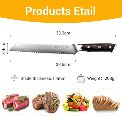 Kitchen Utility Knife,6 Inch Class Damascus Chef Knife,Japanese Petty Paring Knife