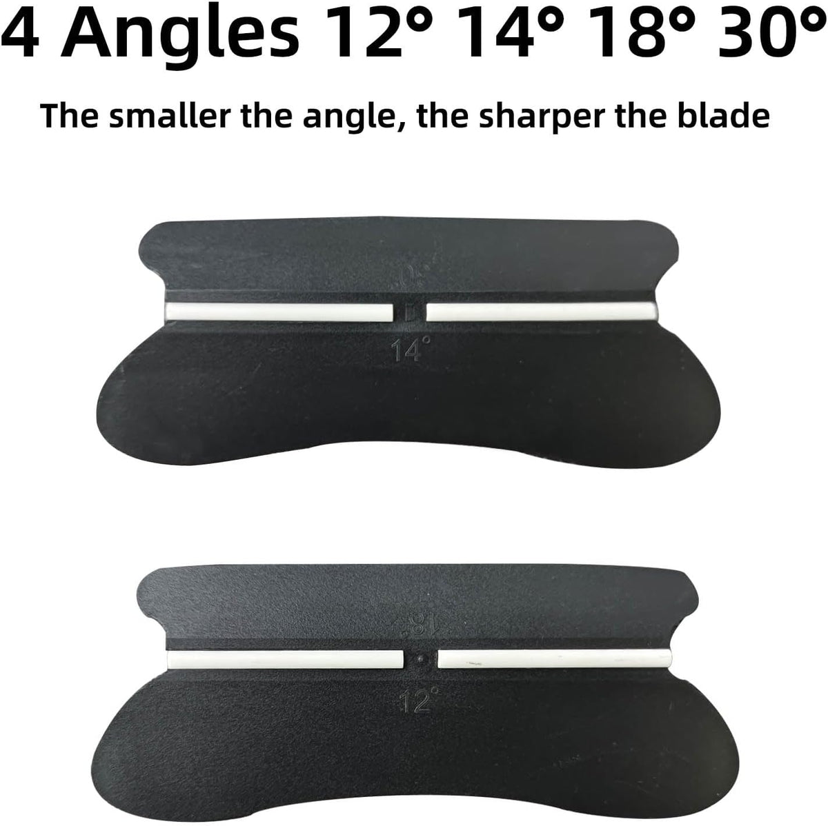 Knife Sharpening Stone Set – Professional Whetstone 4 Side Grit 1000/6000 Knife Sharpener with Diamond sharpening stone, Sharpening Stone Holder & Angle Guide