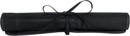 Knife Roll Bag, Chef’s Knife Roll Bag, Heavy Duty Chef Knife Roll Bag with 6 Slots, Waxed Canvas Knife Bag Roll, Knife Pouch Holder for Home Kitchen Travel Camping,Pink