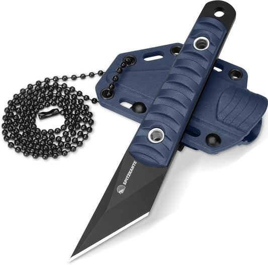 Precision Grafting Knife, Full-Tang Design, Precision Gardening Tool for Budding, Bonsai and Plant Grafting, Blue Handle
