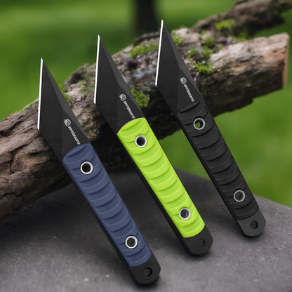 Precision Grafting Knife, Full-Tang Design, Precision Gardening Tool for Budding, Bonsai and Plant Grafting, Blue Handle