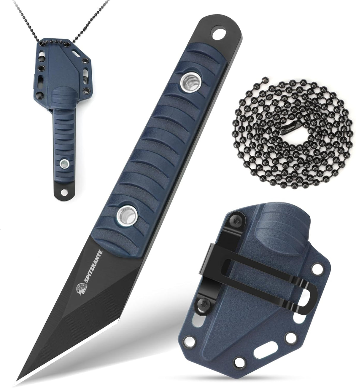 Precision Grafting Knife, Full-Tang Design, Precision Gardening Tool for Budding, Bonsai and Plant Grafting, Blue Handle