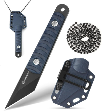 Precision Grafting Knife, Full-Tang Design, Precision Gardening Tool for Budding, Bonsai and Plant Grafting, Blue Handle