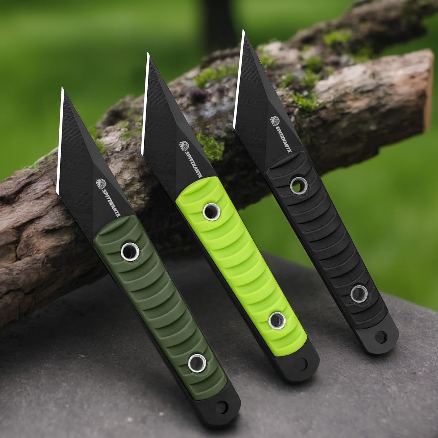 Precision Grafting Knife, Full-Tang Design, Precision Gardening Tool for Budding, Bonsai and Plant Grafting, Blue Handle