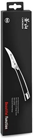 Cangshan N1 Series 1020397 German Steel Forged Peeling/Tourne Knife, 2.75-Inch Blade