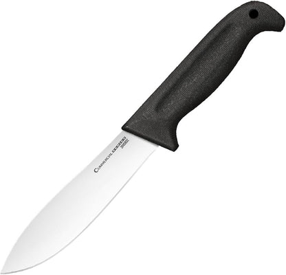 Cold Steel Commercial Series 6" Flexible German 4116 Stainless Steel Fixed Blade Narrow Straight Back Game & Fish Processing Cutting Boning Knife with Ergonomic Kray-Ex Handle
